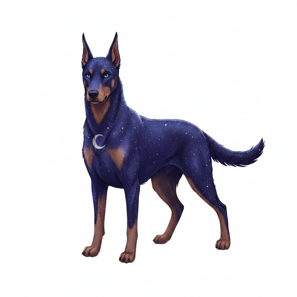 Shadow Doberman